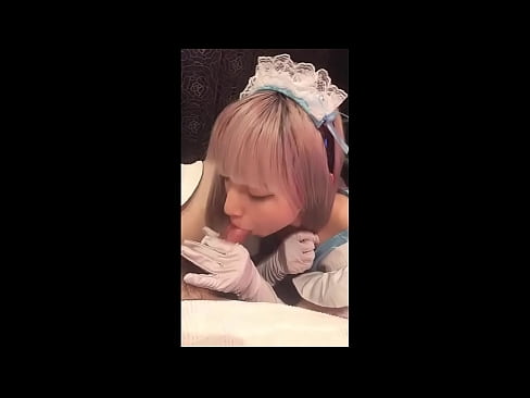 ❤️ Ídolo japonês [mayuka], roupa de empregada francesa, parte 1, broche e masturbação com loção Porno vk em nós
